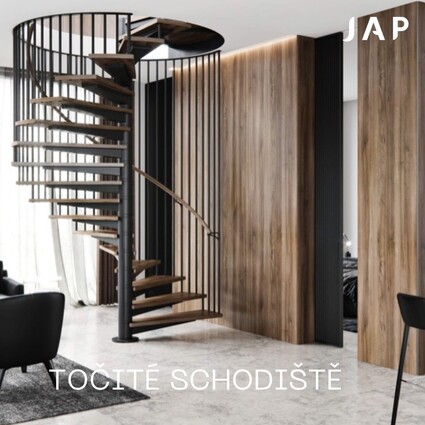 Točité schodiště – ideální spojení stylu a funkčnosti!  …