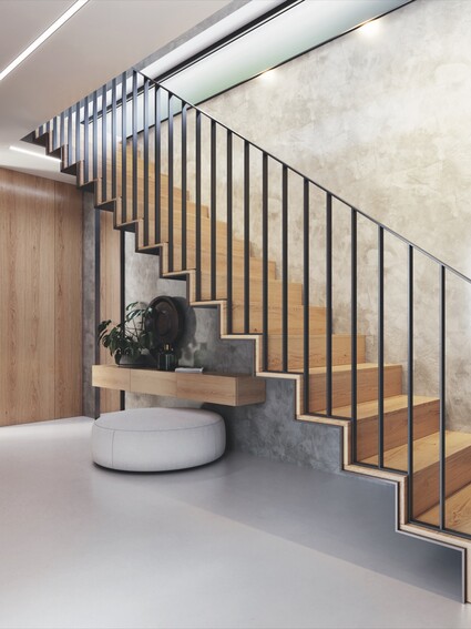 Slimwood. Milimetry, které promění interiér. Schodiště …