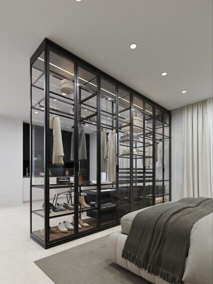 VYSTAVTE SVŮJ STYL. NE STĚNY. Luminar promění šatnu v lehkou …