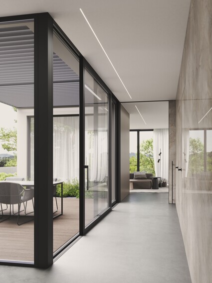 Když architekt potřebuje otevřít celý prostor… a nechce, …