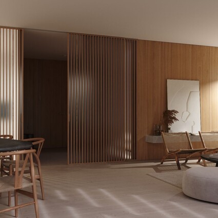 Pokud v japandi interiéru končíte u bílých foliovaných dveří, …