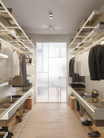 Tichý luxus poznáš takhle: nic nevidíš… a přesto je to dokonalé. Šatna&nbsp;&hellip;