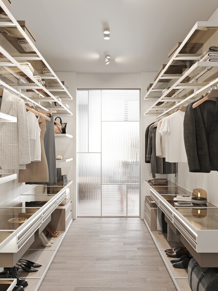 Nejluxusnější šatna je ta, kterou na první pohled vůbec&nbsp;&hellip;