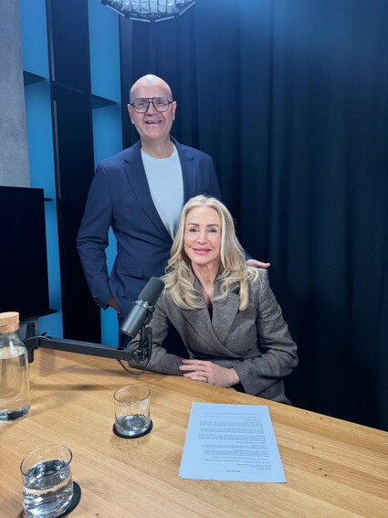 Dnes proběhlo další natáčení podcastu Osmička s @katerina_sindelarova_official&nbsp;&hellip;