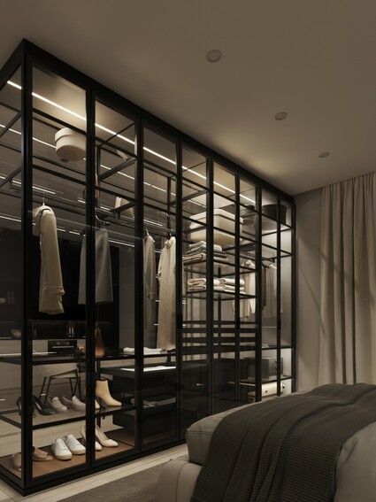 Ložnice, kde skříň neruší. Jen dotváří klid. LUMINAR v …