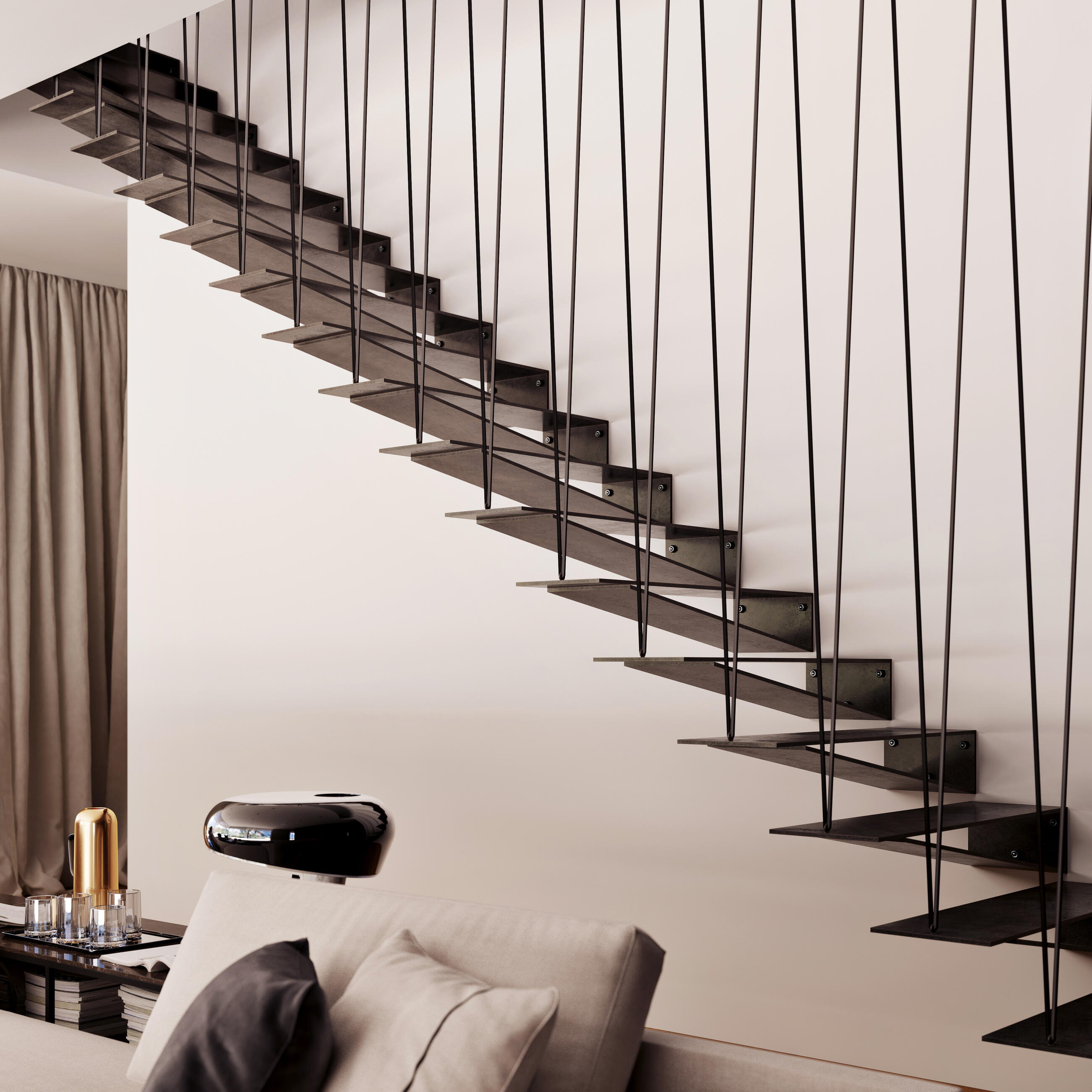 Interiérové schodiště Spirit