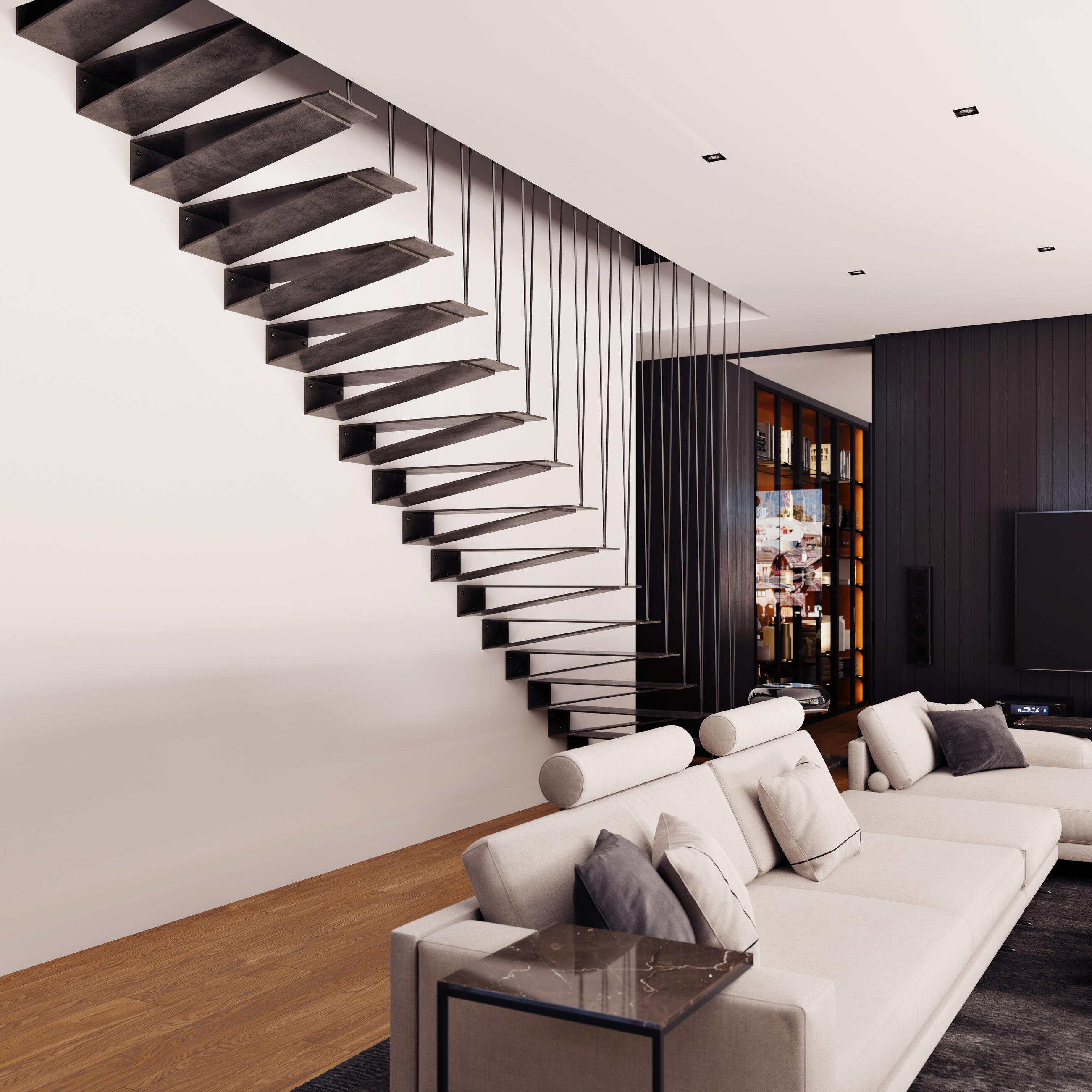 Interiérové schodiště Spirit