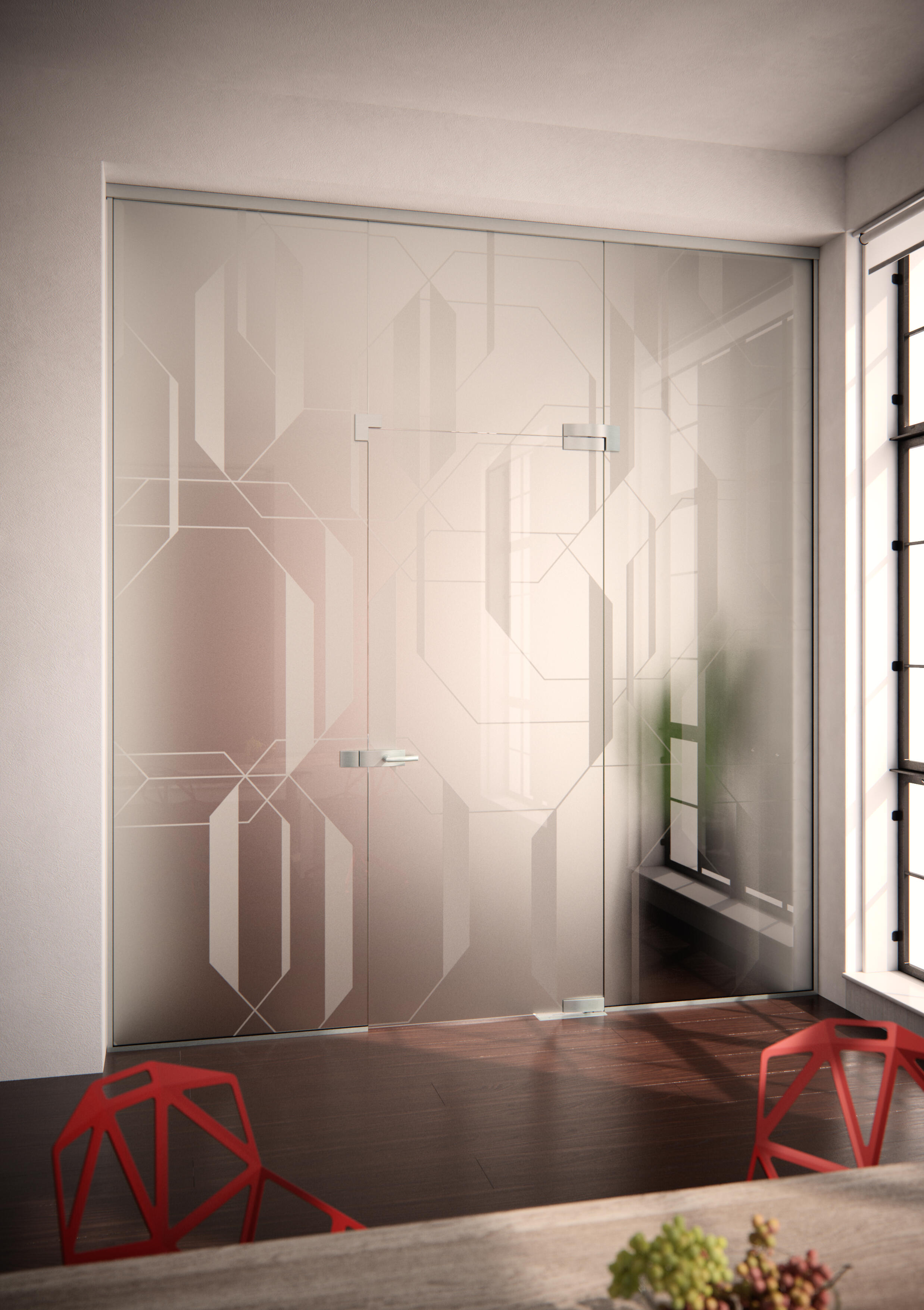 Skleněná stěna Lambda