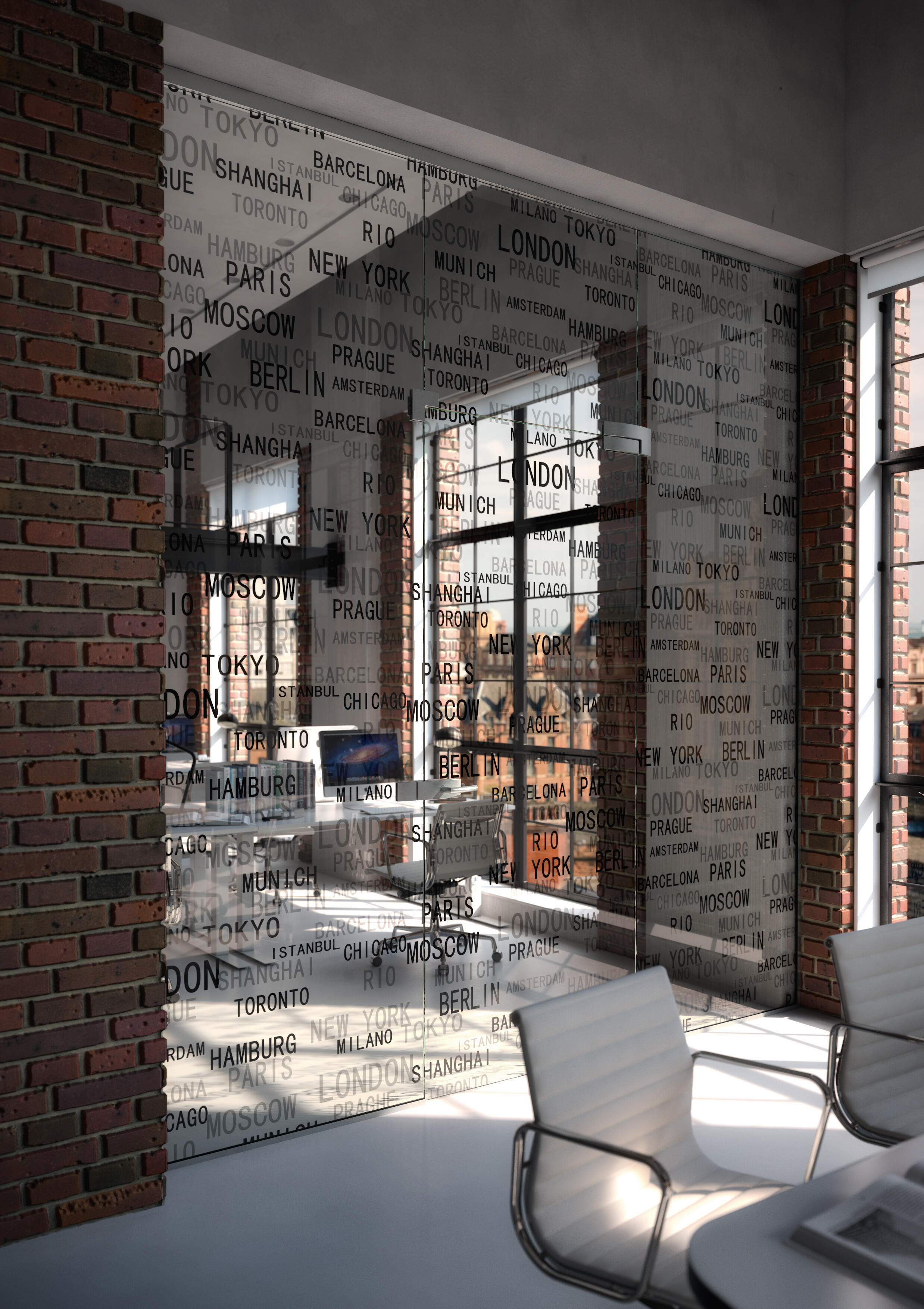 Skleněná stěna Lambda