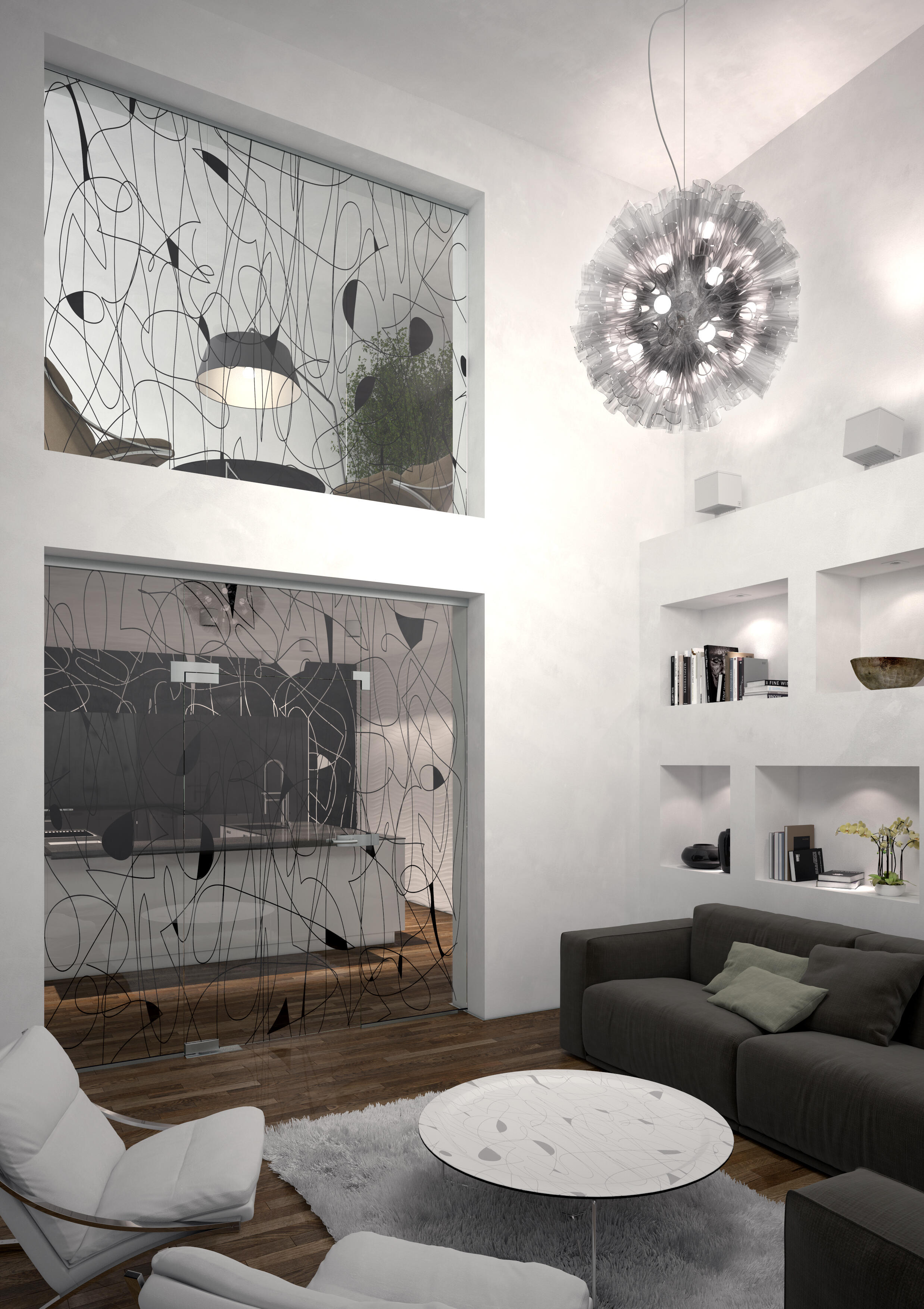 Skleněná stěna Lambda