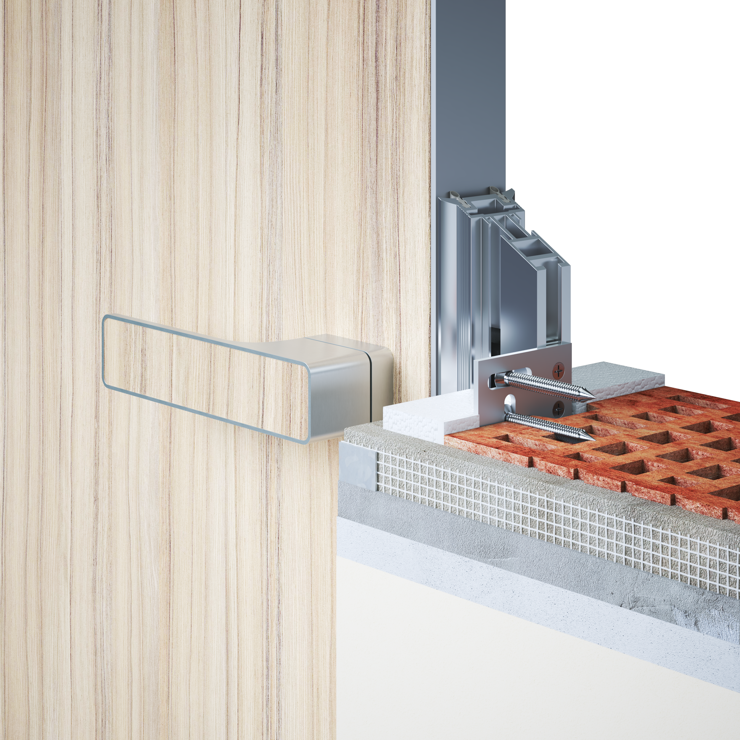 Skrytá zárubeň Dual