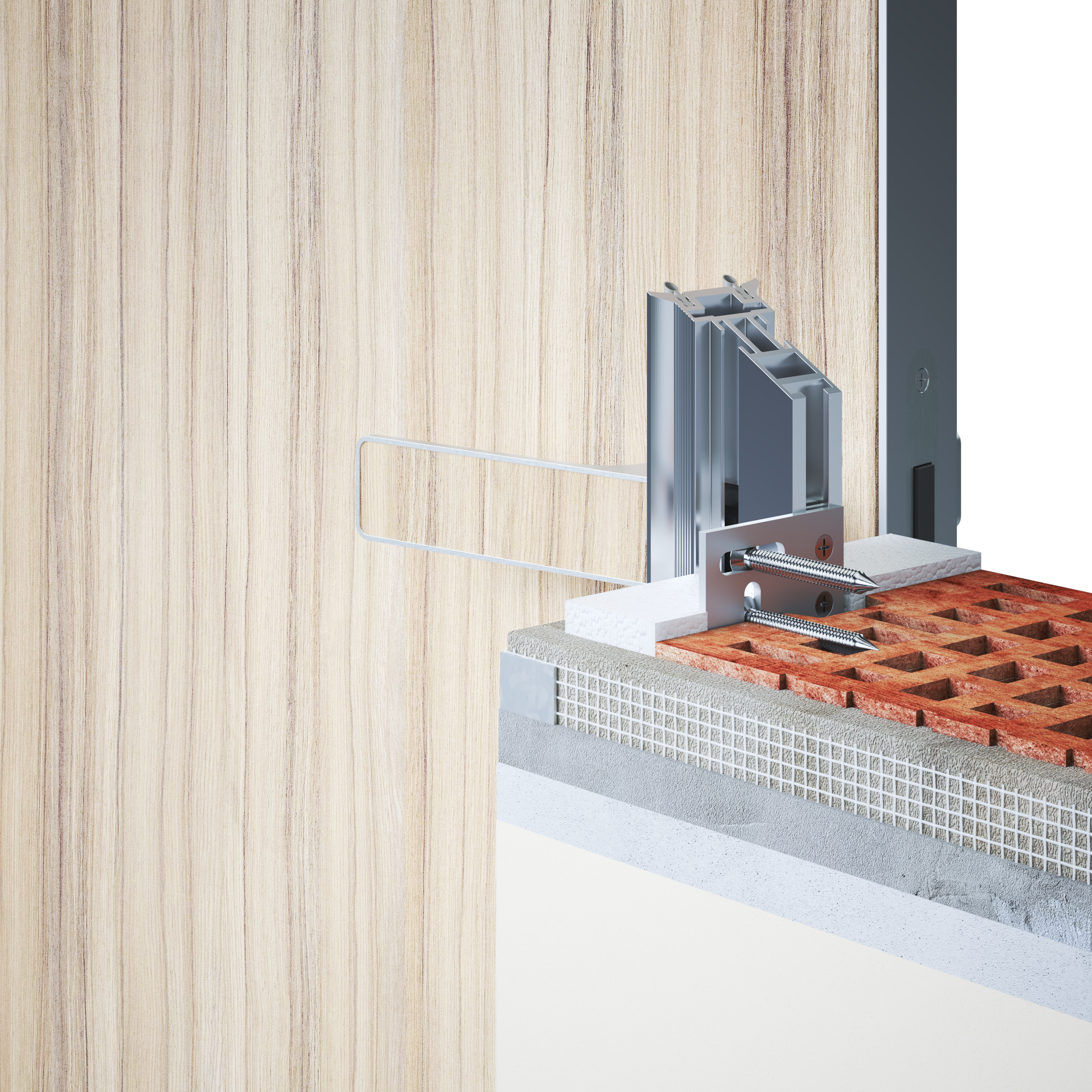 Skrytá zárubeň Dual