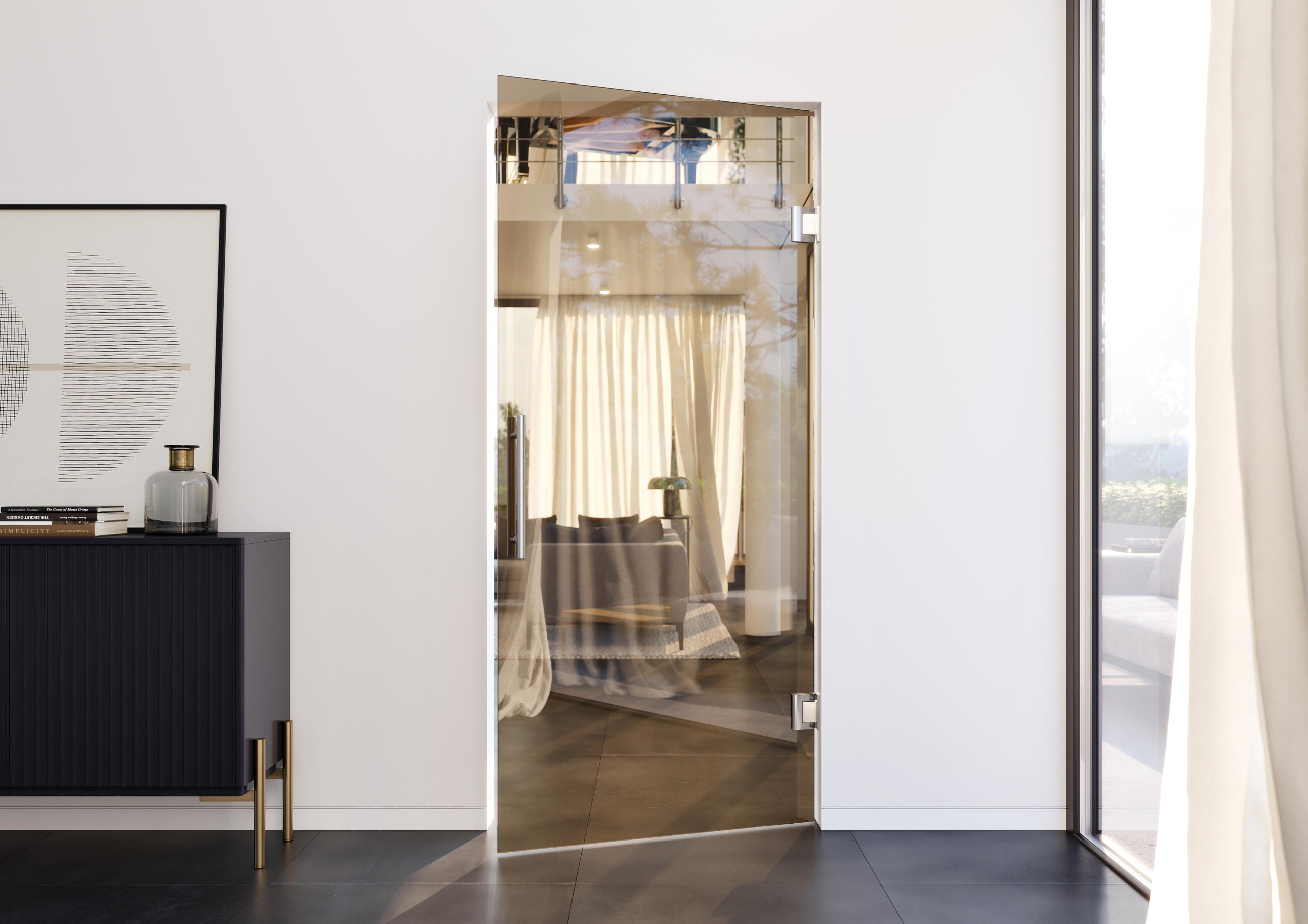 Skleněná stěna Alfa