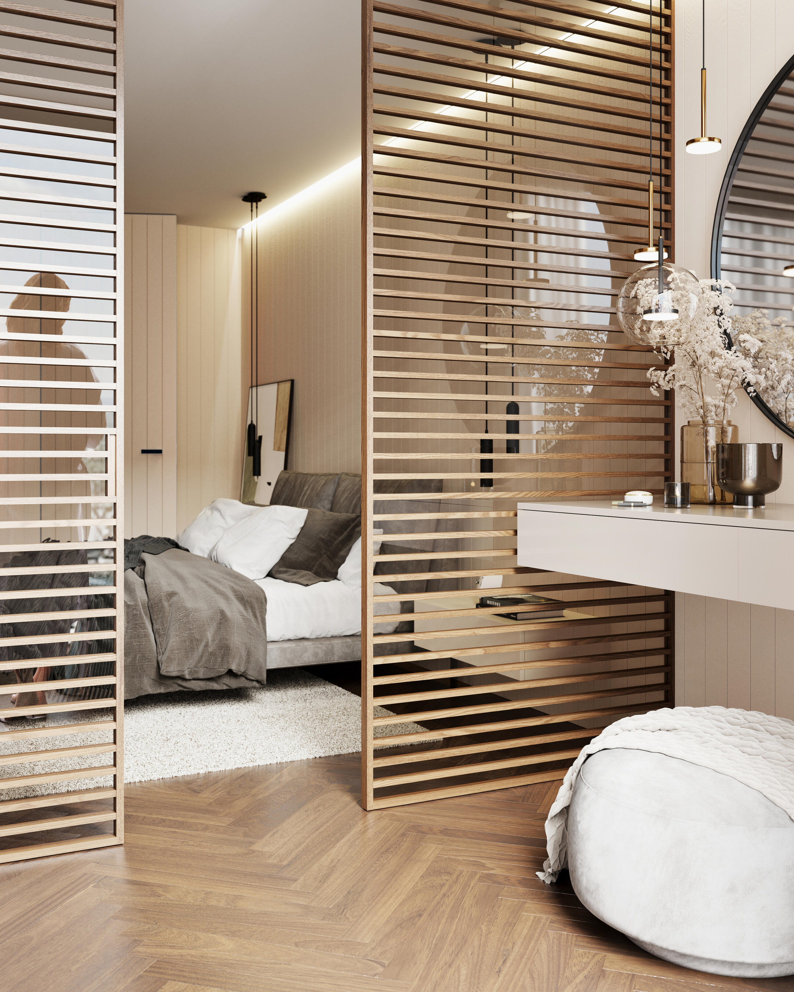 Posuvné dveře Idealine Wood Horizontal