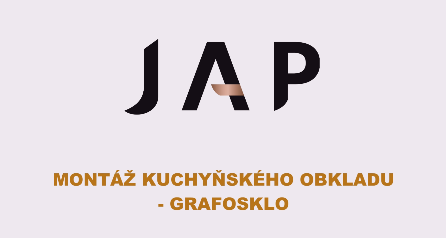 Montáž obkladu kuchyňské linky - grafosklo