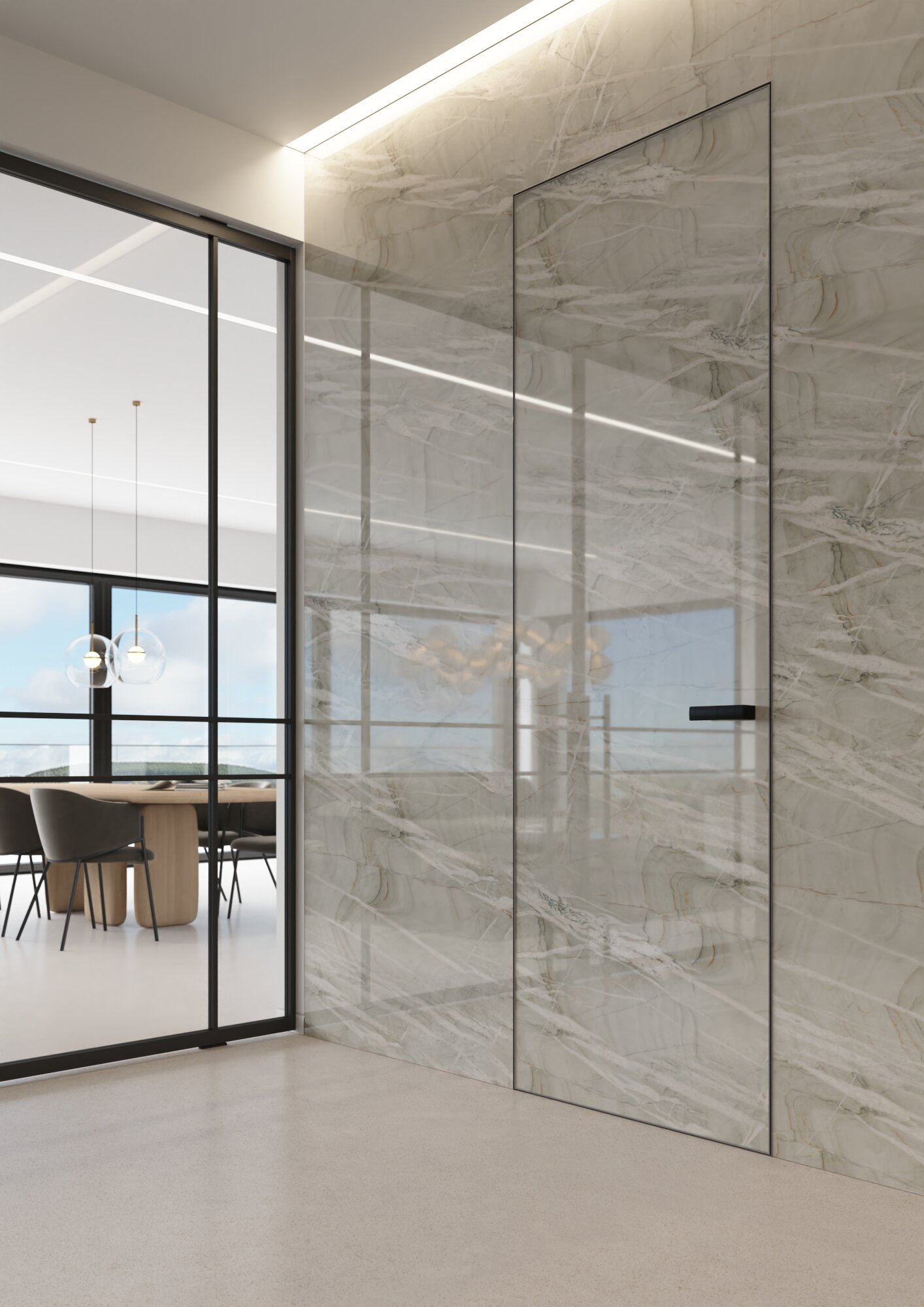 Otočné dveře Master