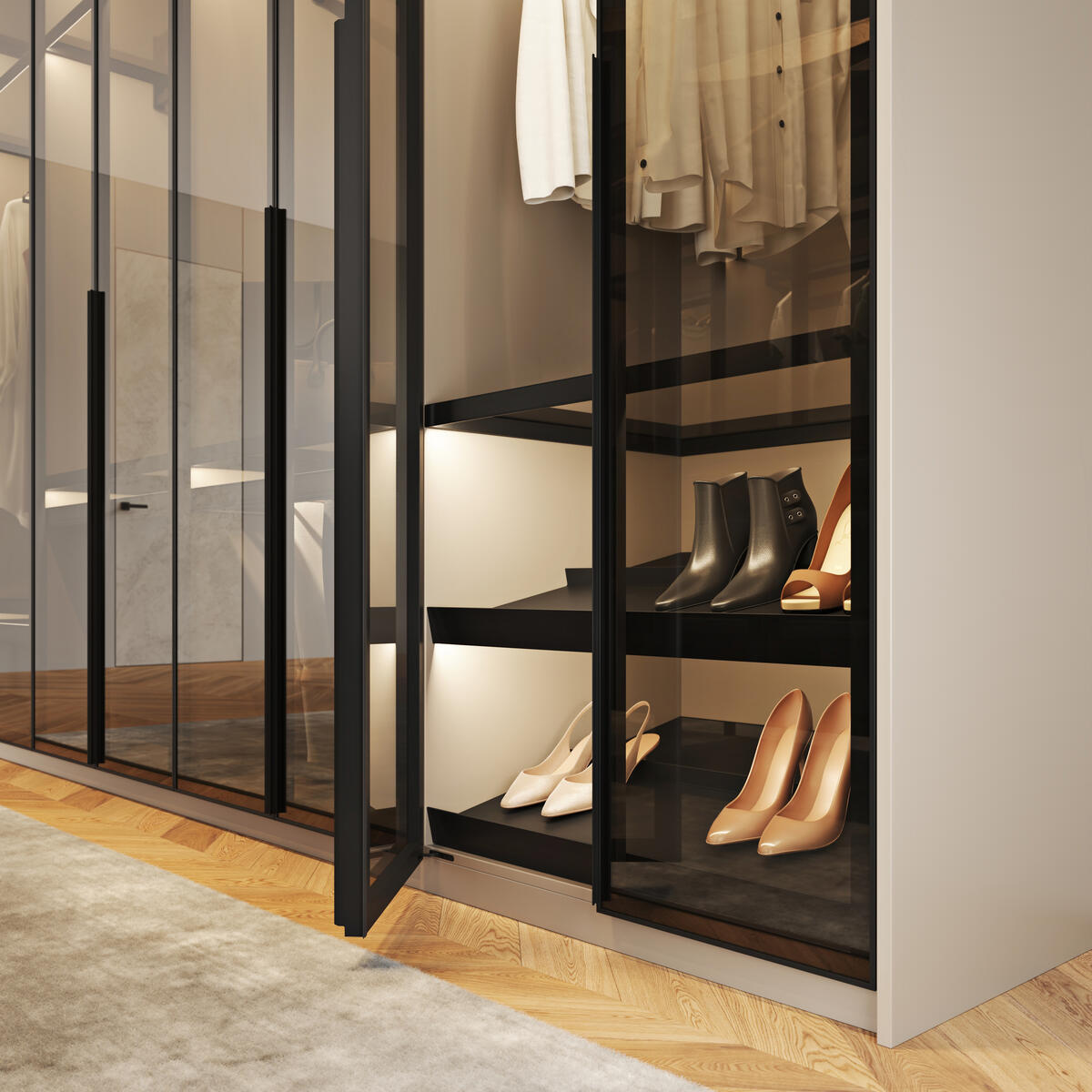 Prémiové šatní systémy 