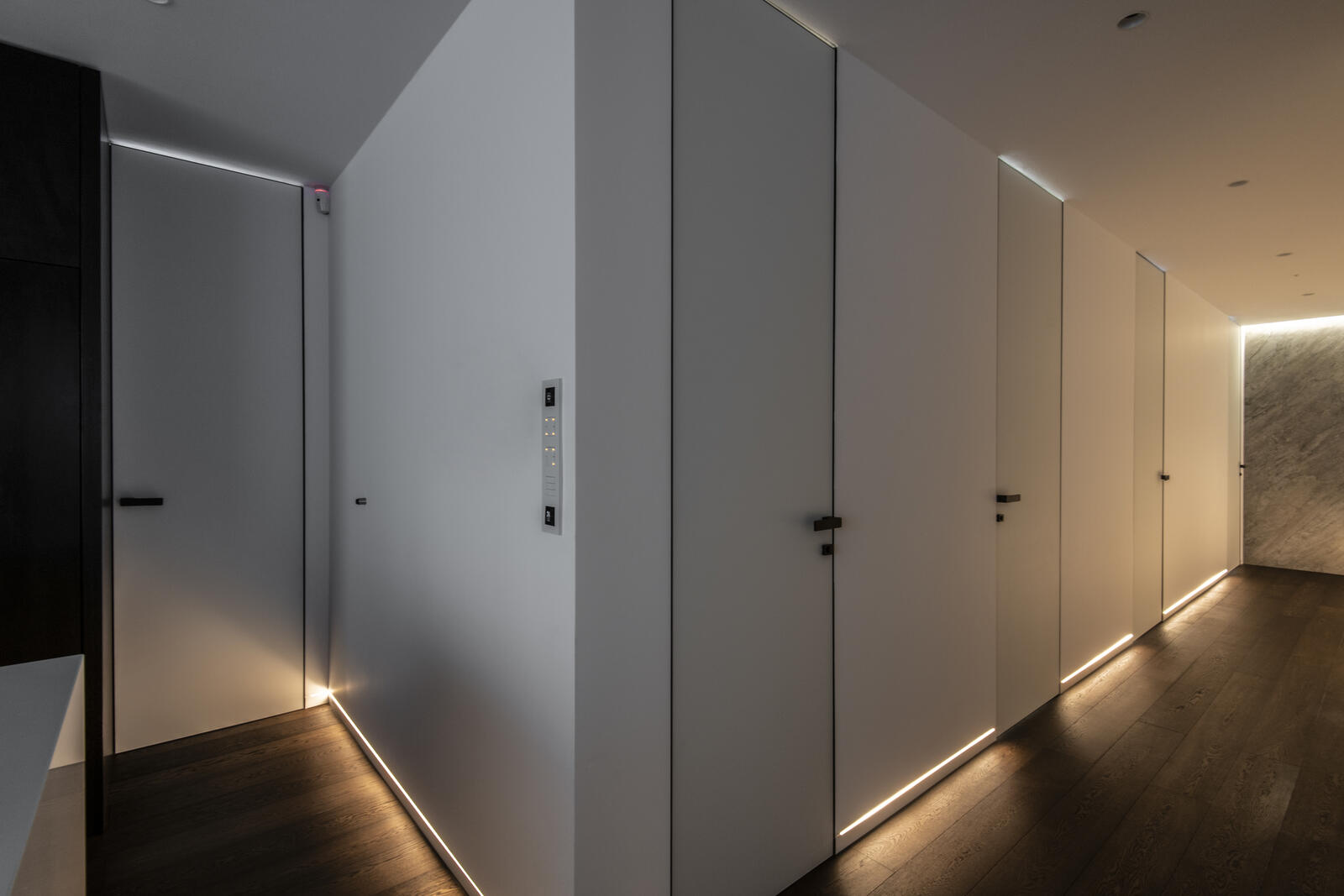 Skryté zárubně Aktive a dveře Master